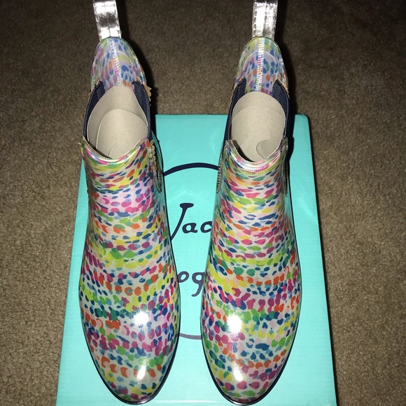 Jack Rogers Sallie Print rain boots - Picture 5 of 7